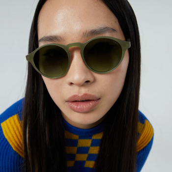 Komono Sunglasses Devon, Seaweed, grün, smoke lenses, style